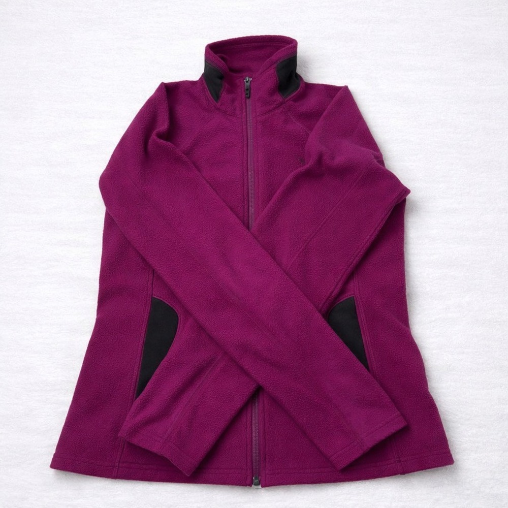 The North Face Fleece Jacket Womens XS Pink Full Zip Outdoor